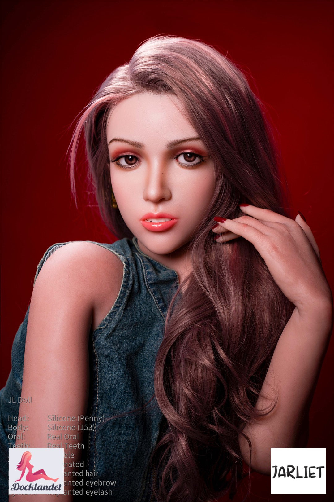 Penny bambola del sesso (Jarliet 153 cm Coppa C in silicone)