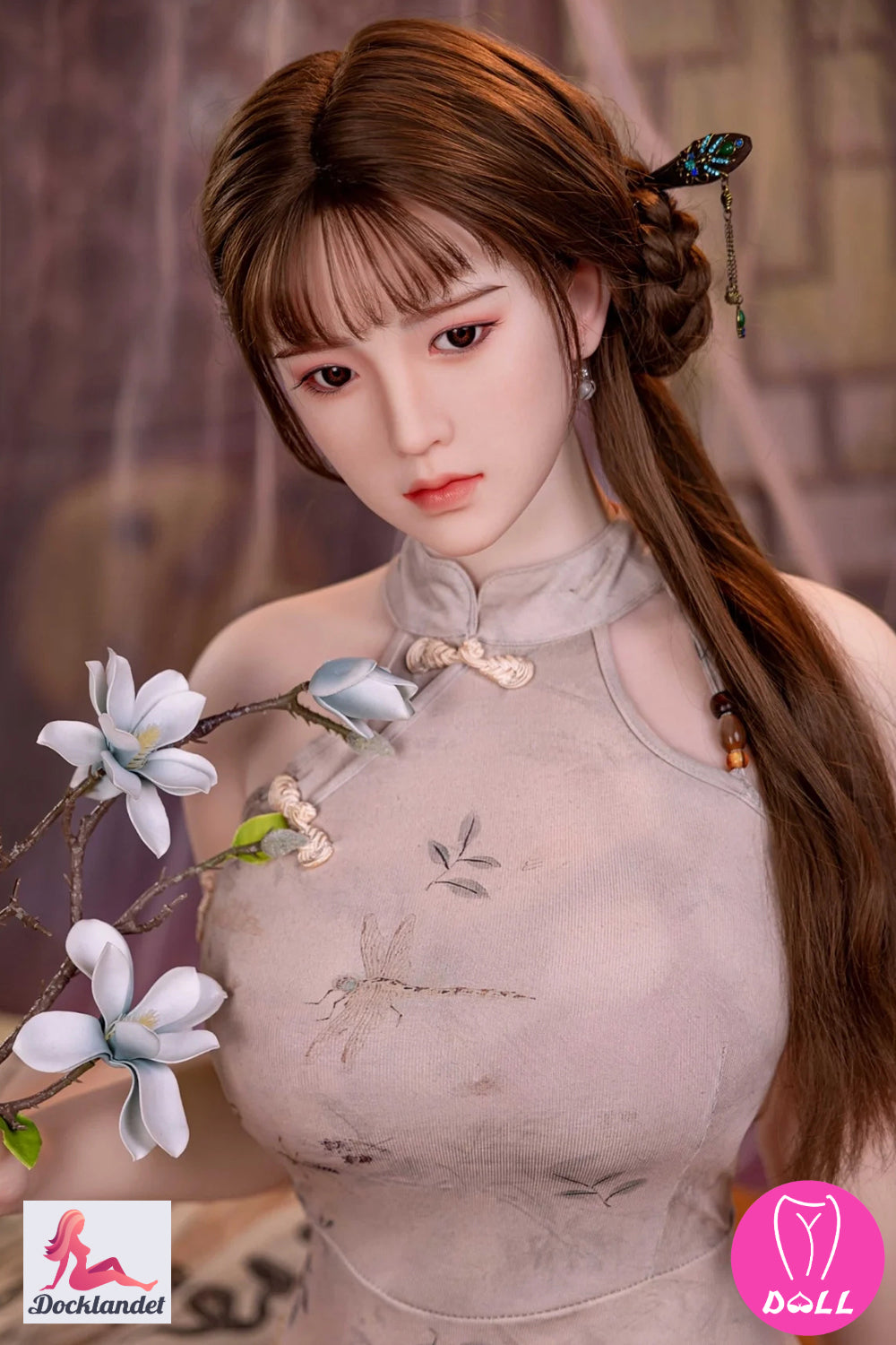 Emmy bambola del sesso (YJL Doll Coppa D da 165 cm n. 396 TPE+silicone)