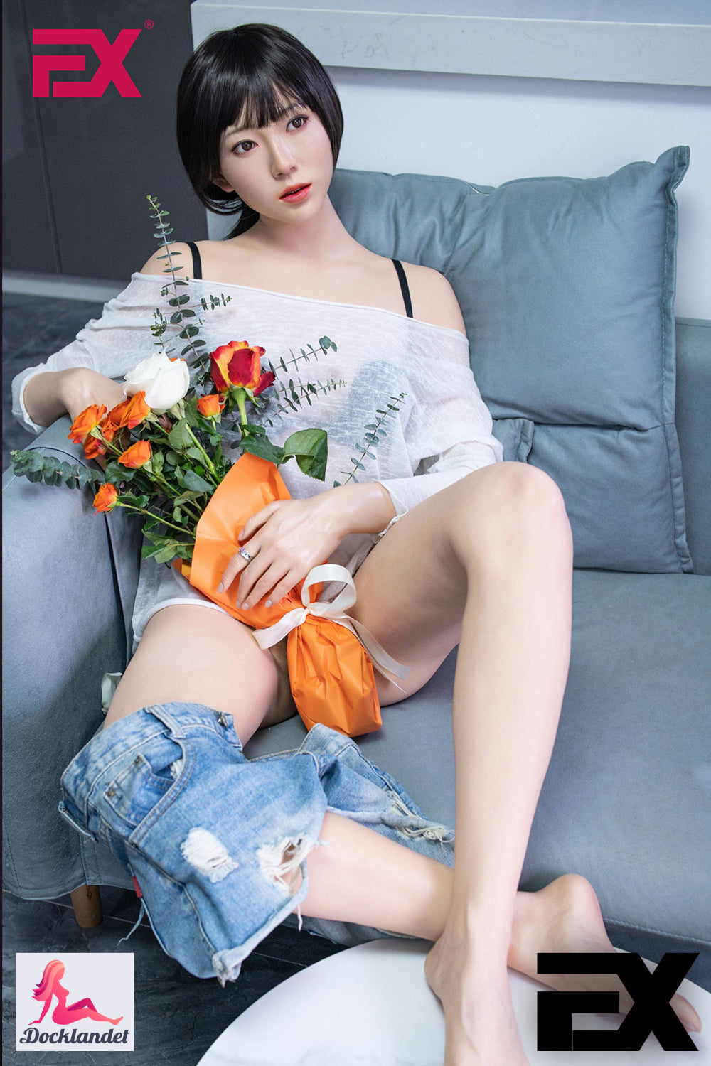 Monique V1 bambola del sesso (EXDoll 162 cm Coppa B #Exclone Silicone)