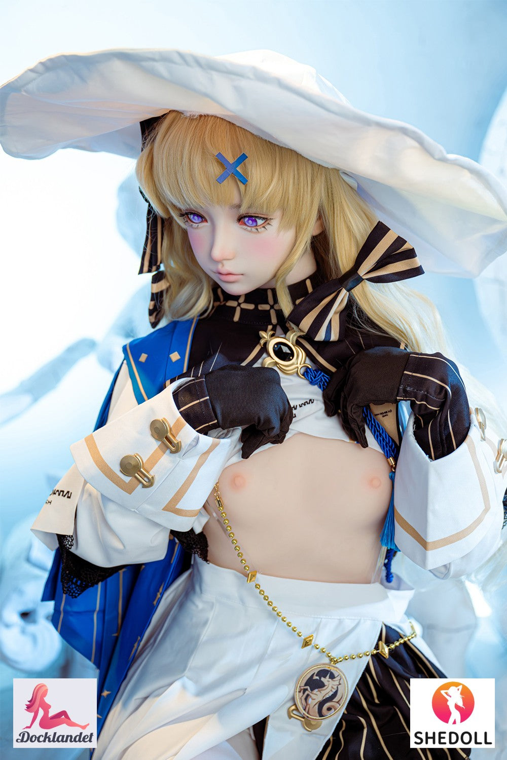 Phoebe bambola del sesso (SHEDOLL Coppa A da 152 cm #SH189 2.0 TPE+silicone)