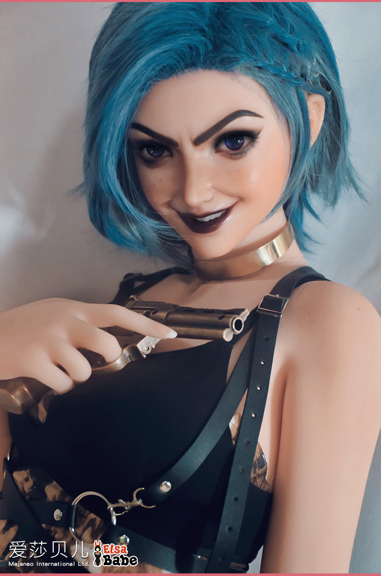 Kinsley Clark bambola del sesso (Elsa Babe 165 cm AHC007 Silicone)