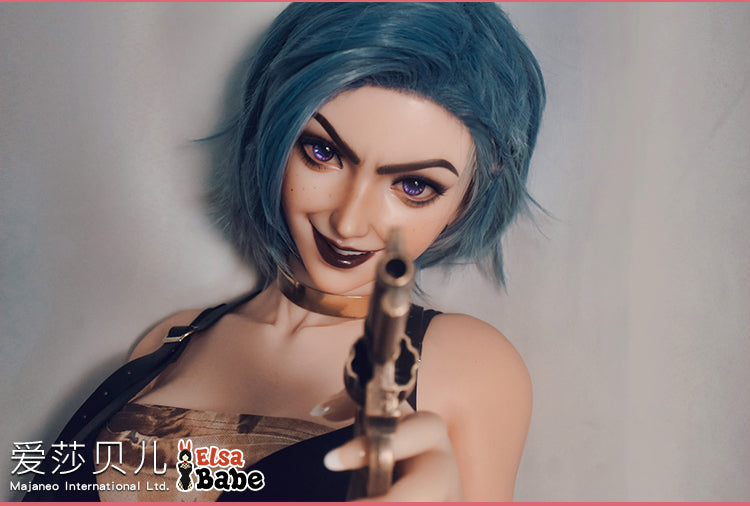 Kinsley Clark bambola del sesso (Elsa Babe 165 cm AHC007 Silicone)