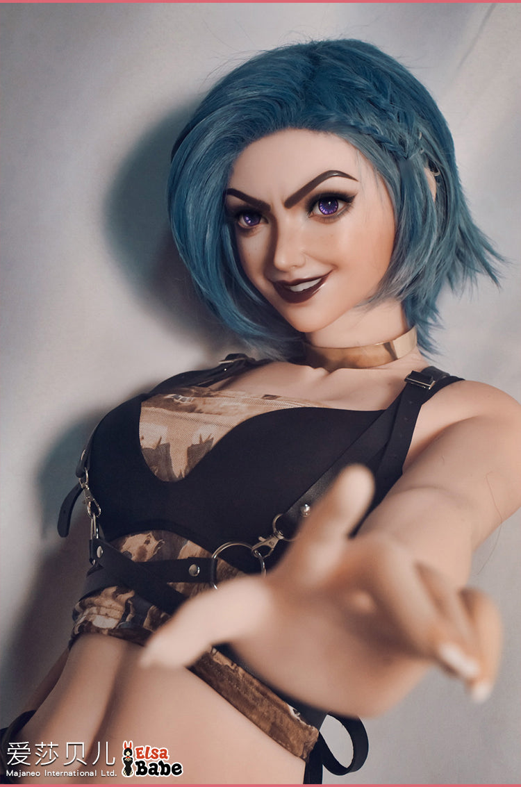 Kinsley Clark bambola del sesso (Elsa Babe 165 cm AHC007 Silicone)