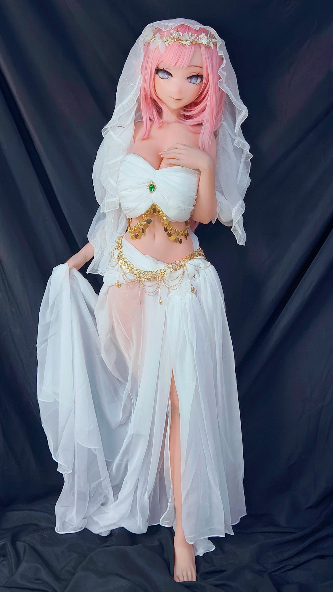 Aihara Marai bambola del sesso (Elsa Babe 148 cm RAD009 Silicone)