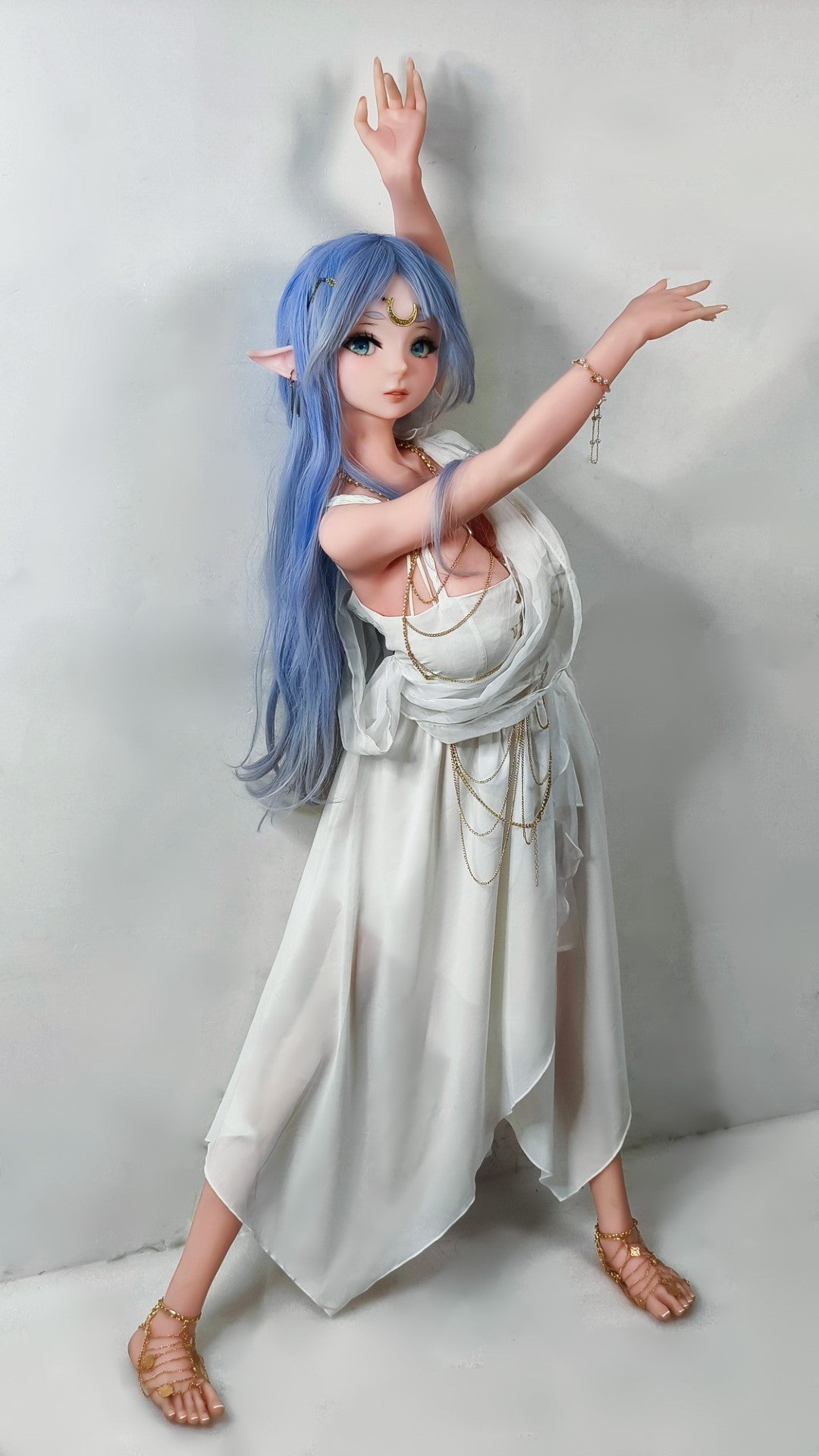 Niwa Yui bambola del sesso (Elsa Babe 148 cm AHR010 Silicone)