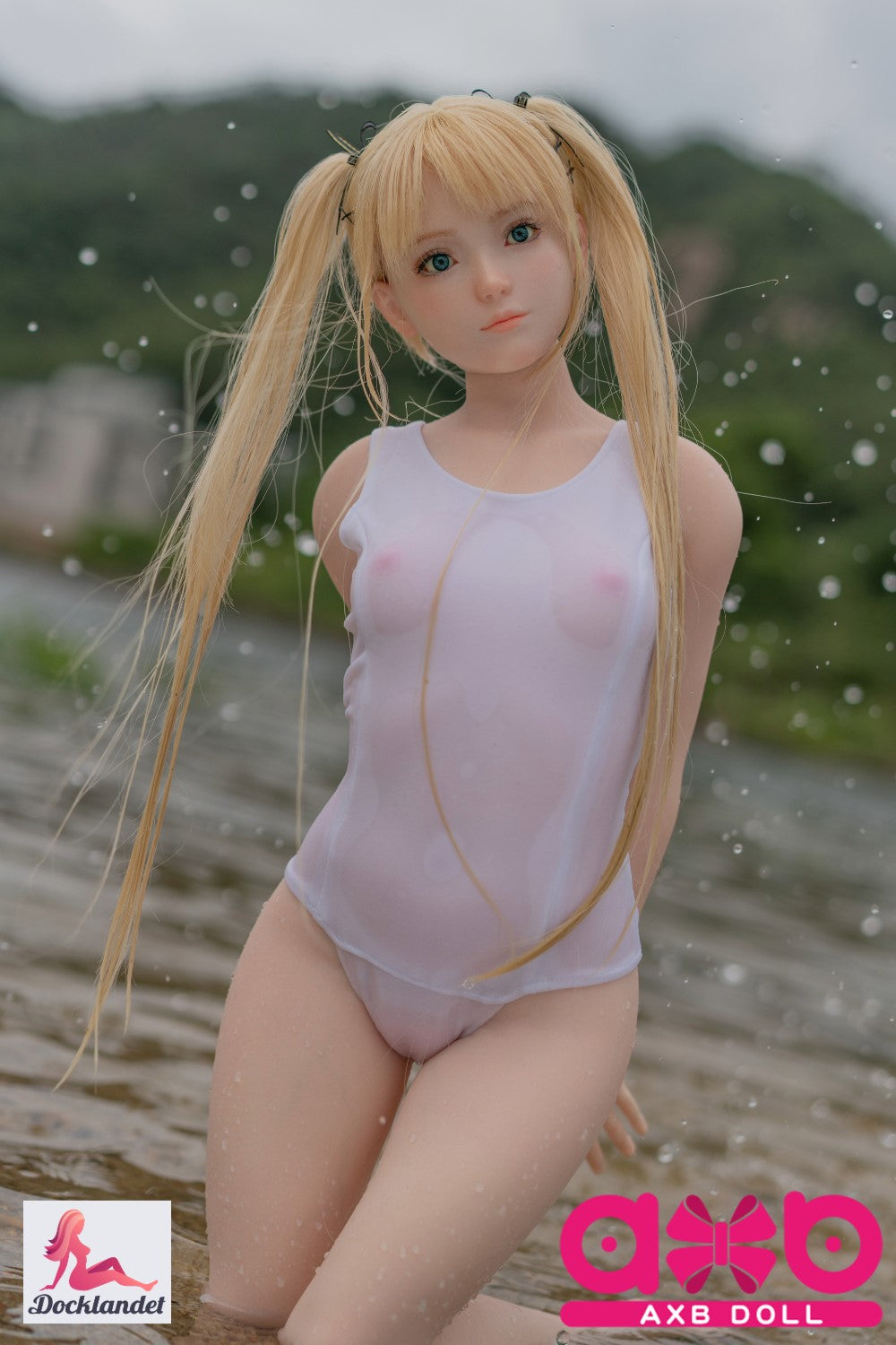 Marie Rose Mini Sex Doll (AXB Doll 85 cm B-CUP GF05-1 Silicone)