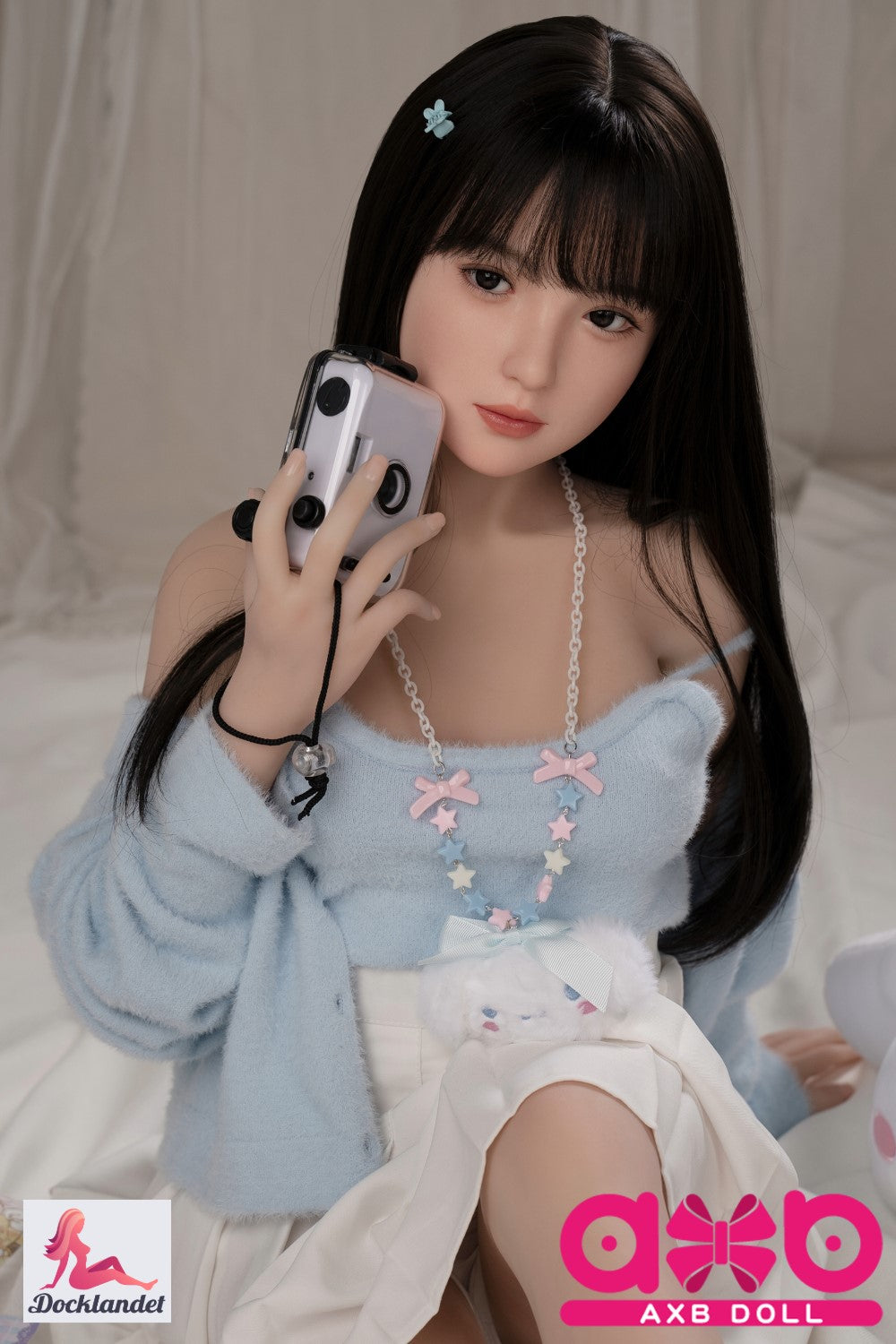 Keiko bambola del sesso (AXB Doll Coppa C da 140 cm GD30-1 TPE+silicone)