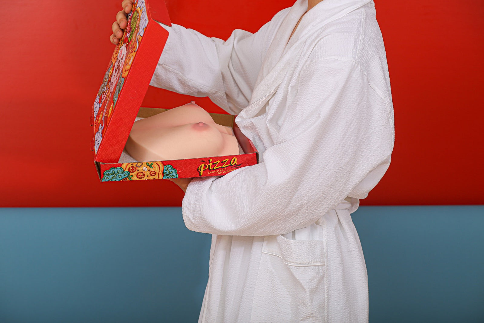 Seno (S) Torso bambola del sesso (Climax Doll Pro Una tazza di Silicone)