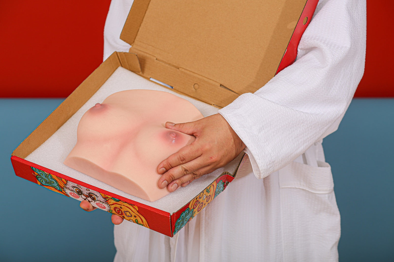 Seno (S) Torso bambola del sesso (Climax Doll Pro Una tazza di Silicone)