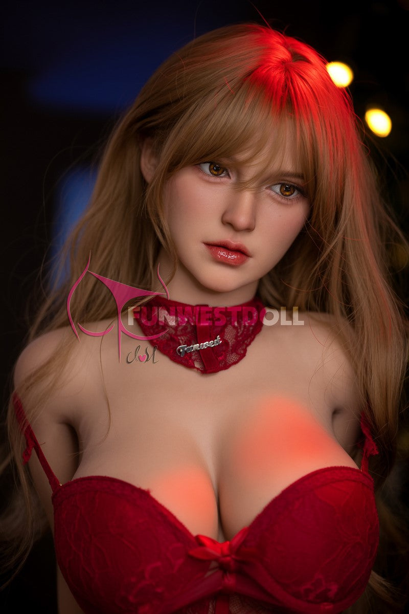 Bella bambola del sesso (FunWest Doll Coppa F da 155 cm n. 037 TPE)