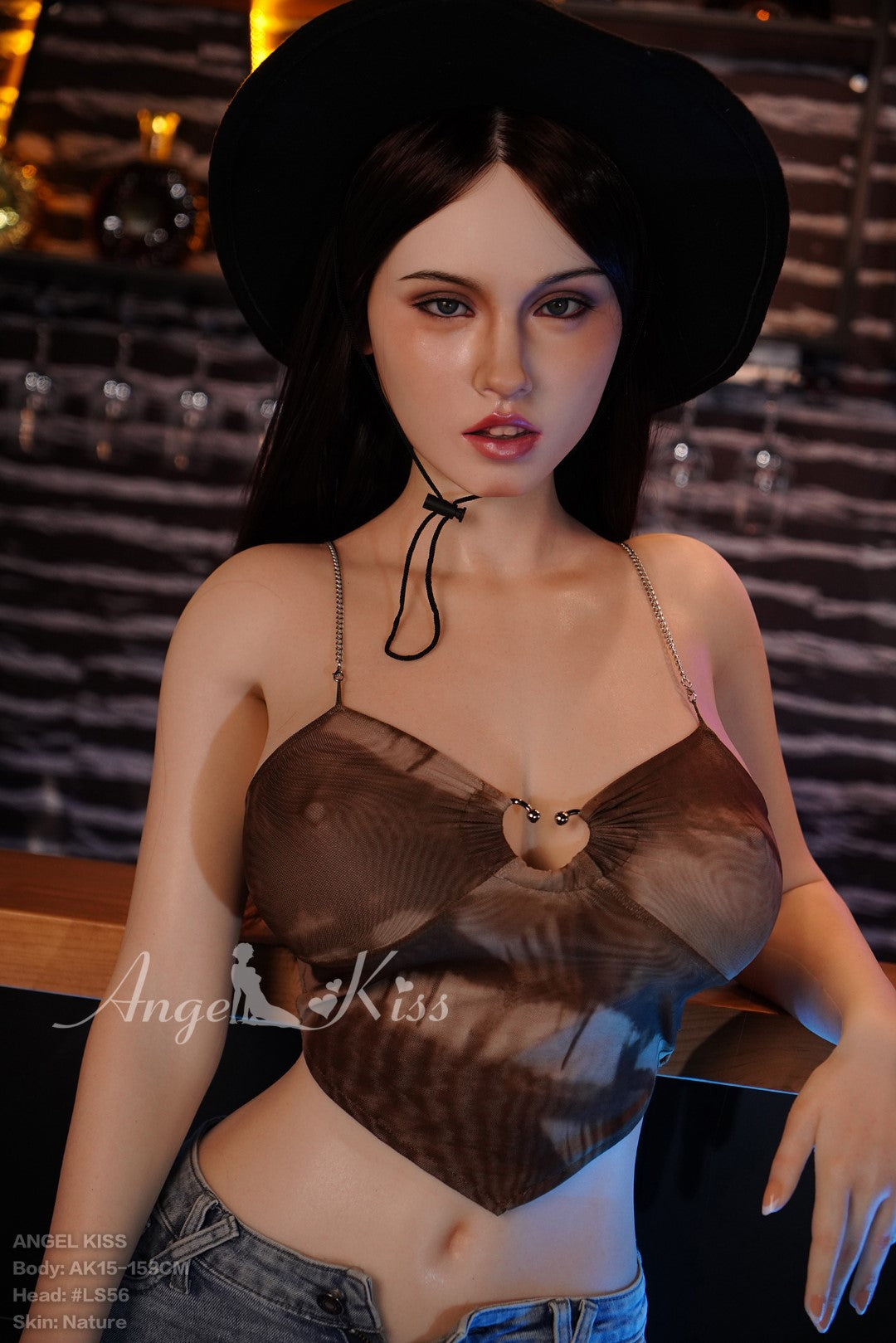 BROOKE SEX DOLL (AK-DOLL 159CM F-KUPA LS#56 SILICONE