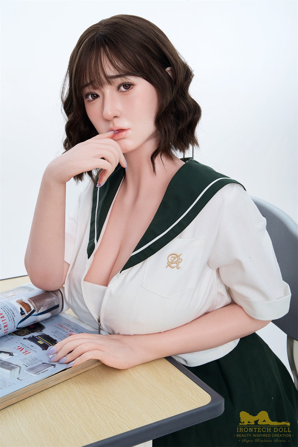 Betty Shemale bambola del sesso (Irontech Doll 162 cm J-Kupa S7 Silicone)