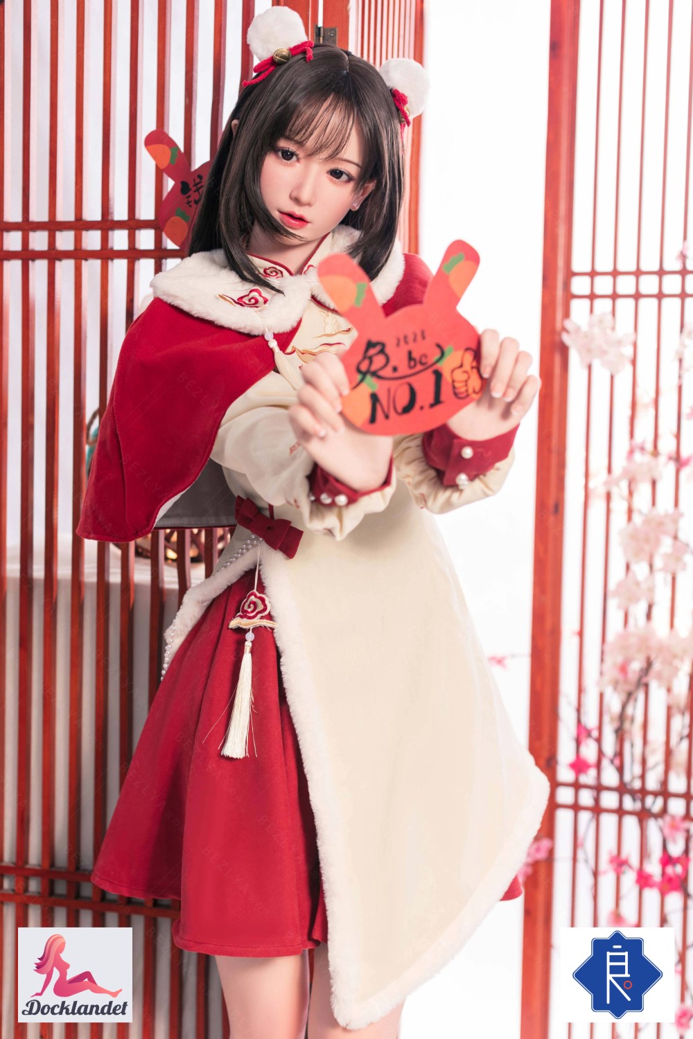 Bambola del sesso platycodon (Bezlya Doll 163 cm Coppa E 2.2 Silicone)