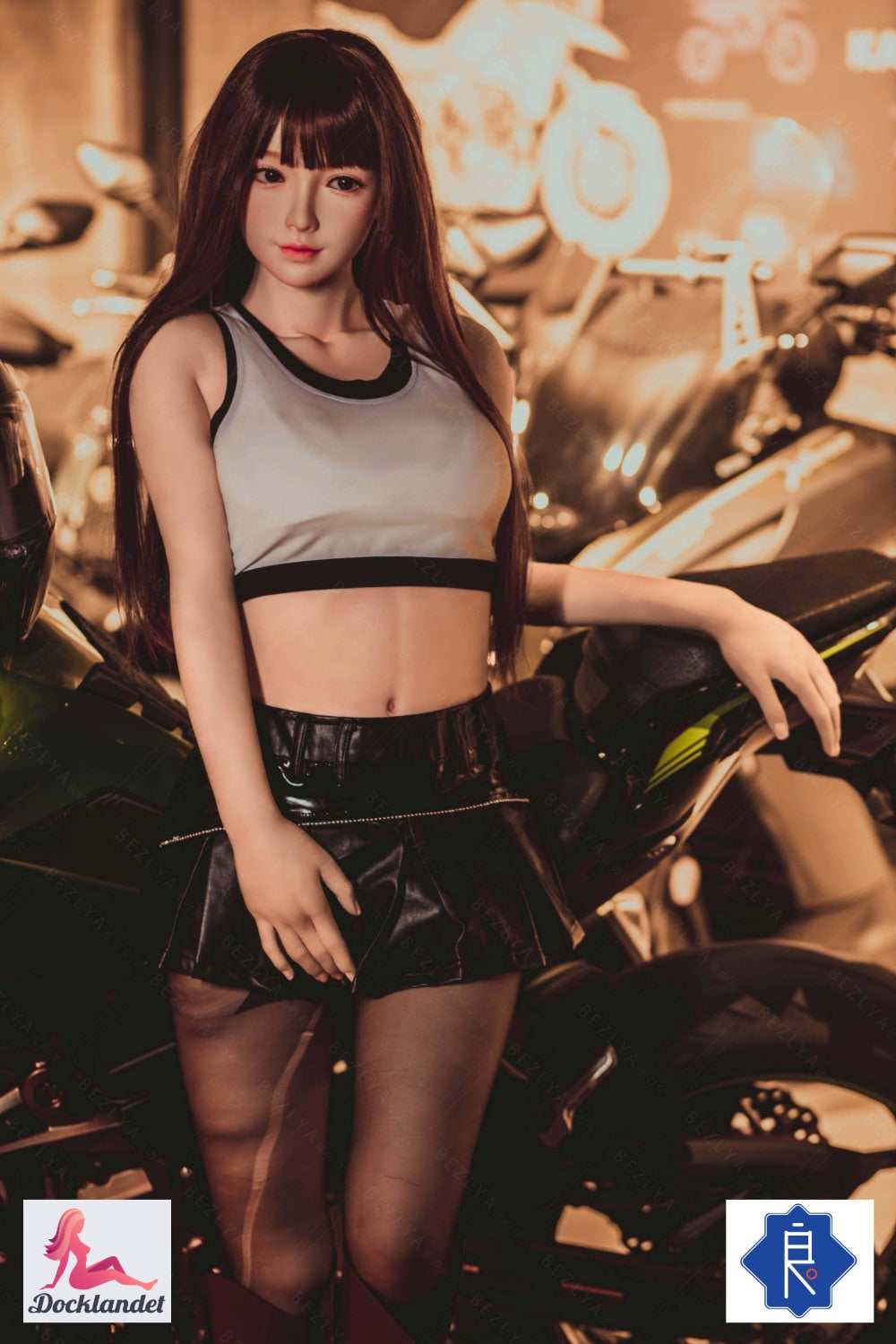 Holly bambola del sesso (Bezlya Doll 160 cm Coppa C 2.1 Silicone)