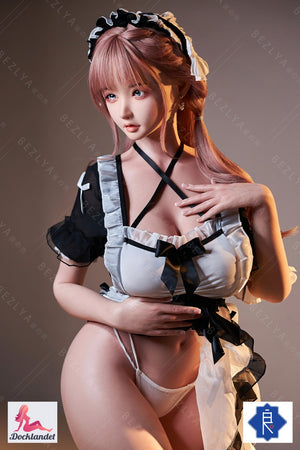 Bambola di sesso alla vaniglia (Bezlya Doll 155 cm H-KUPA 2.1 silicone)