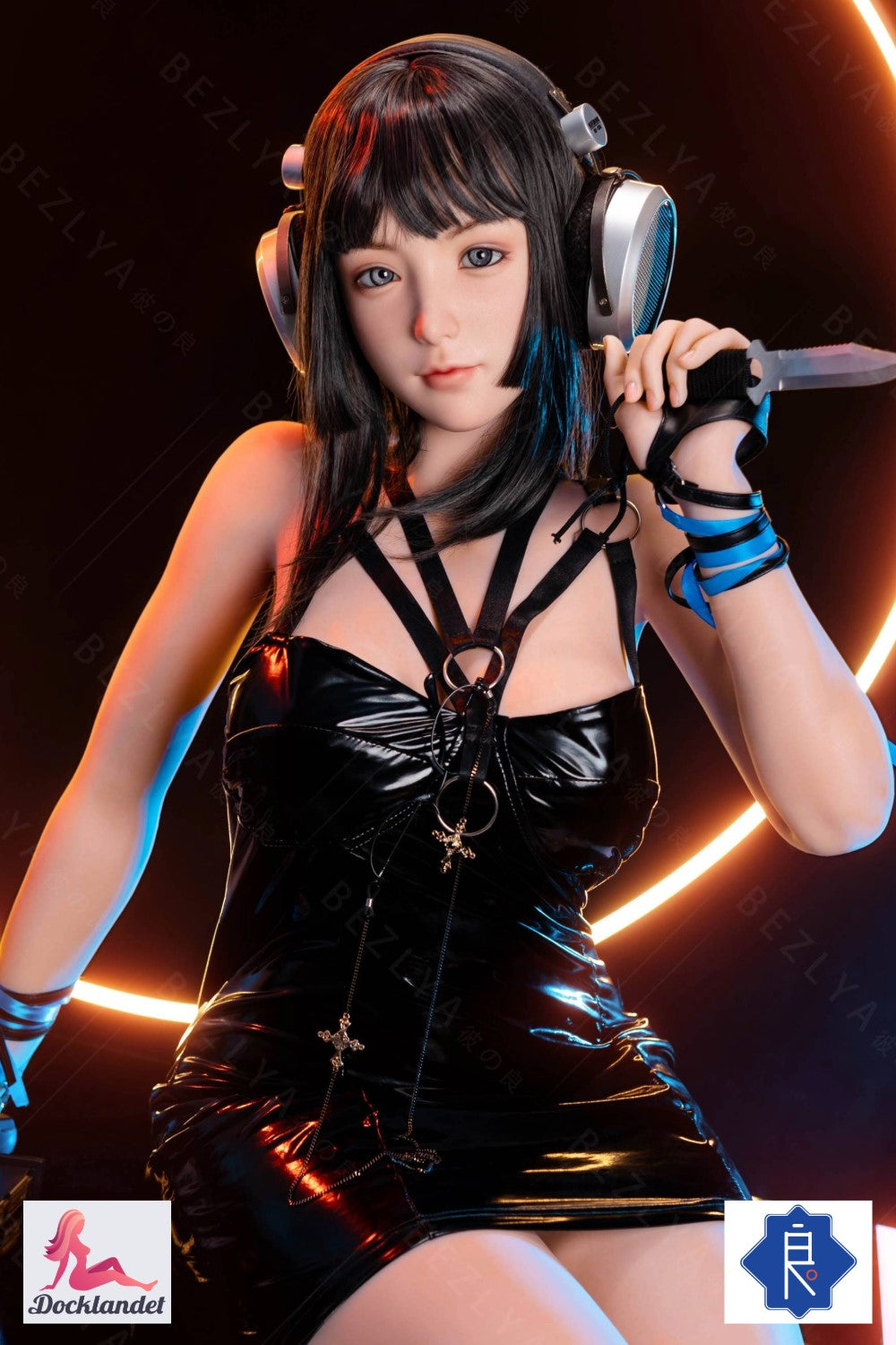 Gardenia bambola del sesso (Bezlya Doll 155 cm Coppa E 2.2CF Silicone)