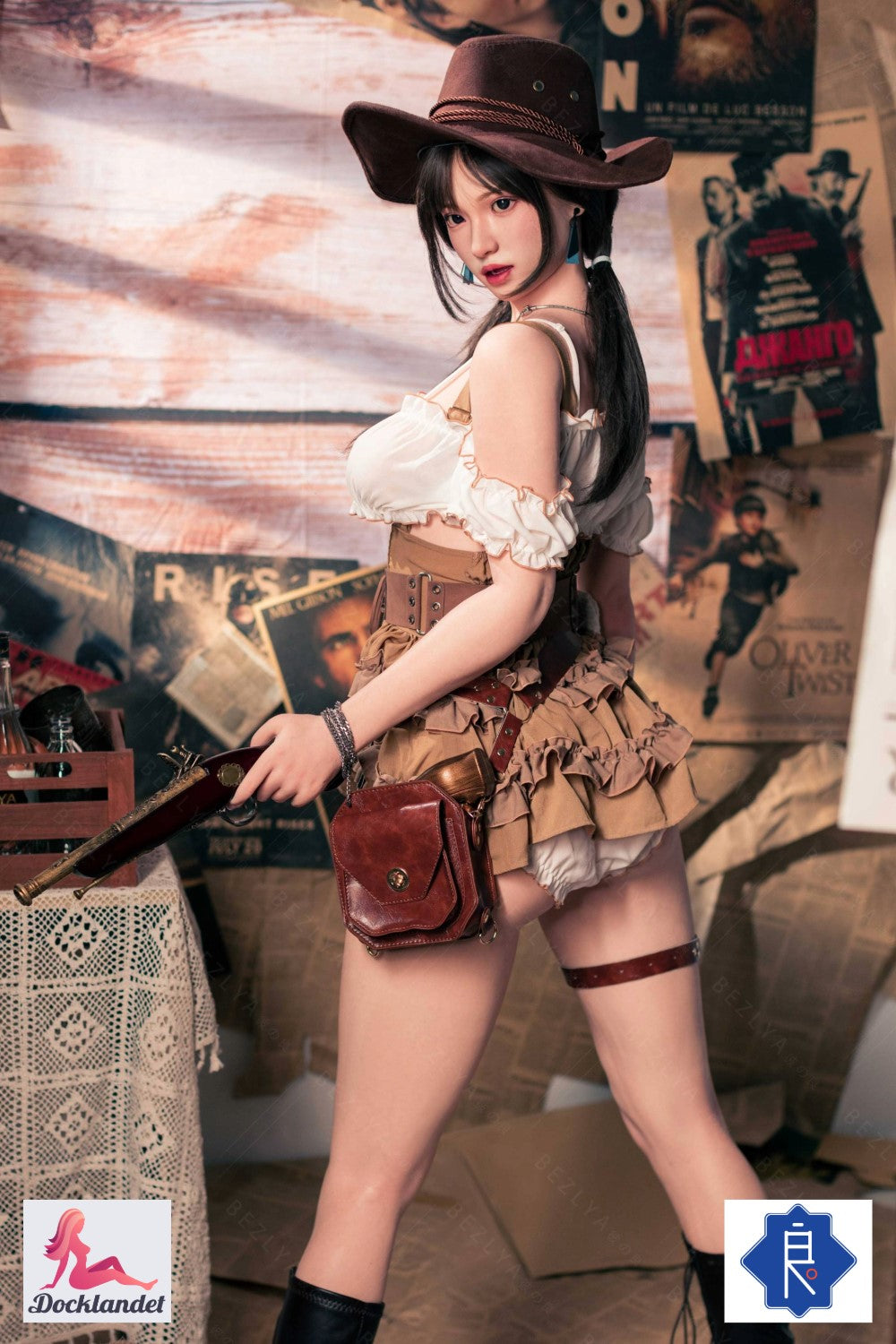 Bambola del sesso Helianthus (Bezlya Doll 162 cm Coppa C 2.2U Silicone)