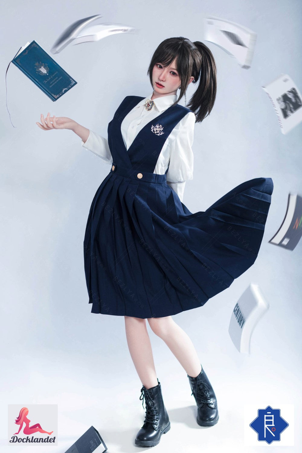 Bambola del sesso platycodon (Bezlya Doll 162 cm Coppa C 2.2U Silicone)