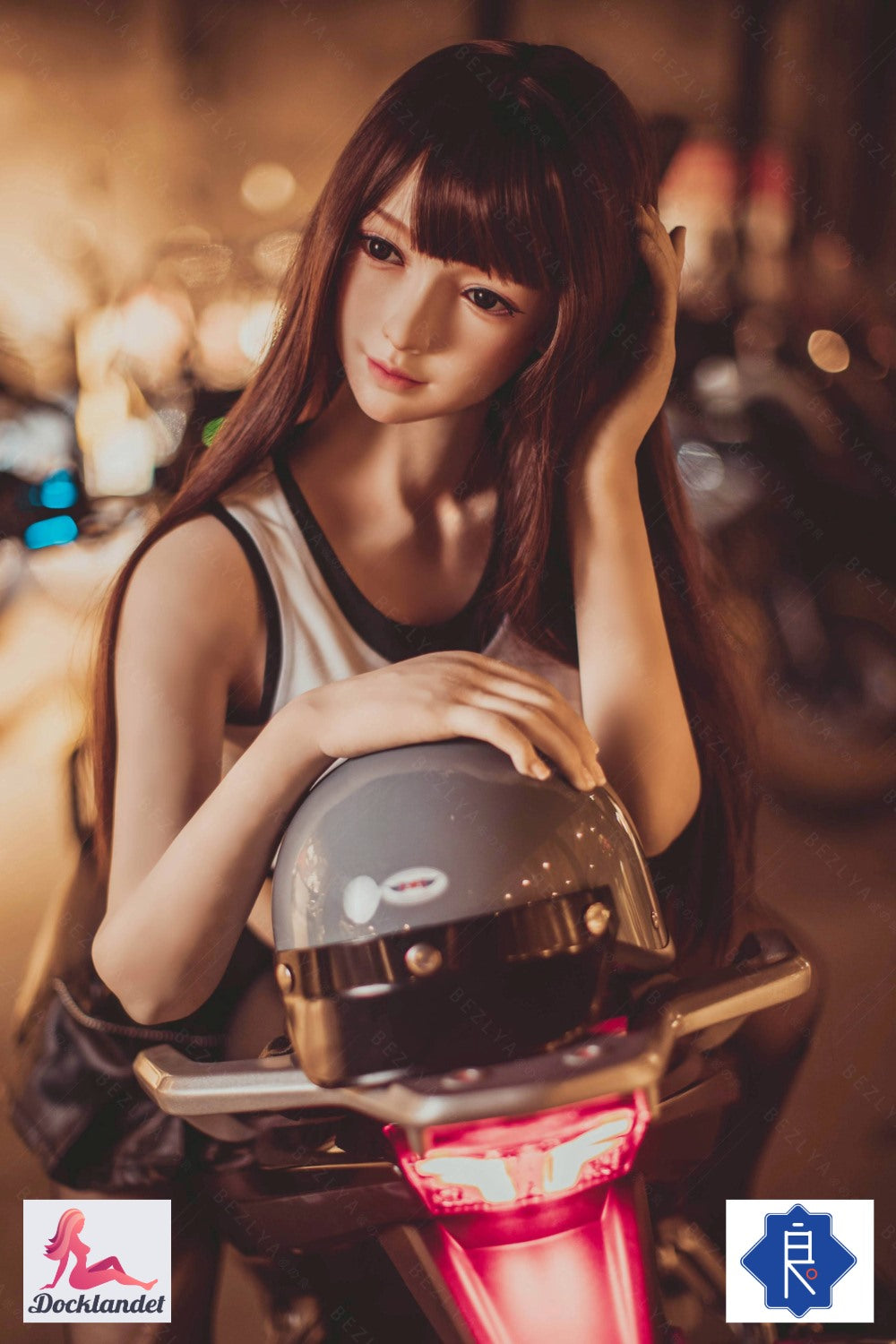 Holly bambola del sesso (Bezlya Doll 160 cm Coppa C 2.1 Silicone)