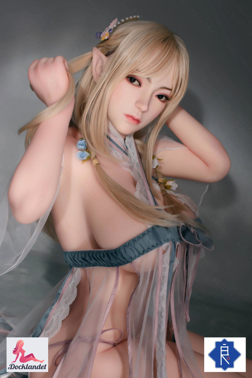 Pansy bambola del sesso (Bezlya Doll Coppa C da 160 cm 2.0 TPE+silicone)