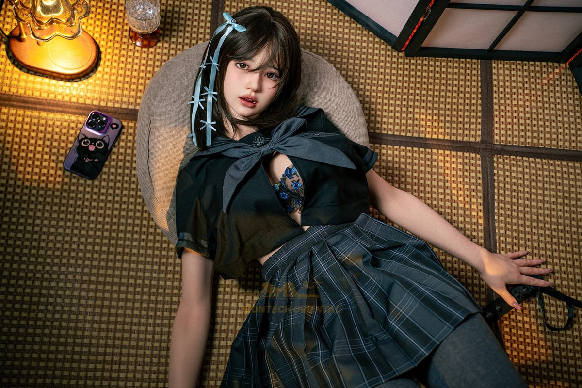 Evie Sexdocka (Irontech Doll 161cm F-Kupa T4 Silikon)