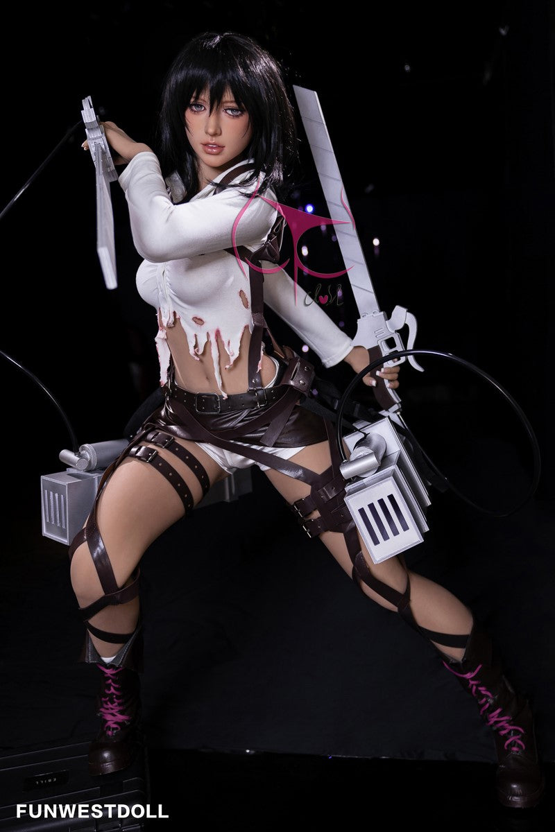 Mikasa Chloe Sex Doll (FunWest Doll 159 cm A-CUP #035 TPE)