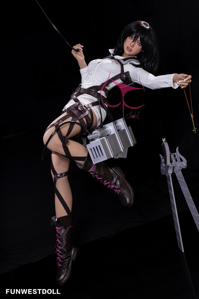 Mikasa Chloe bambola del sesso (FunWest Doll 159 cm Coppa A #035 TPE)