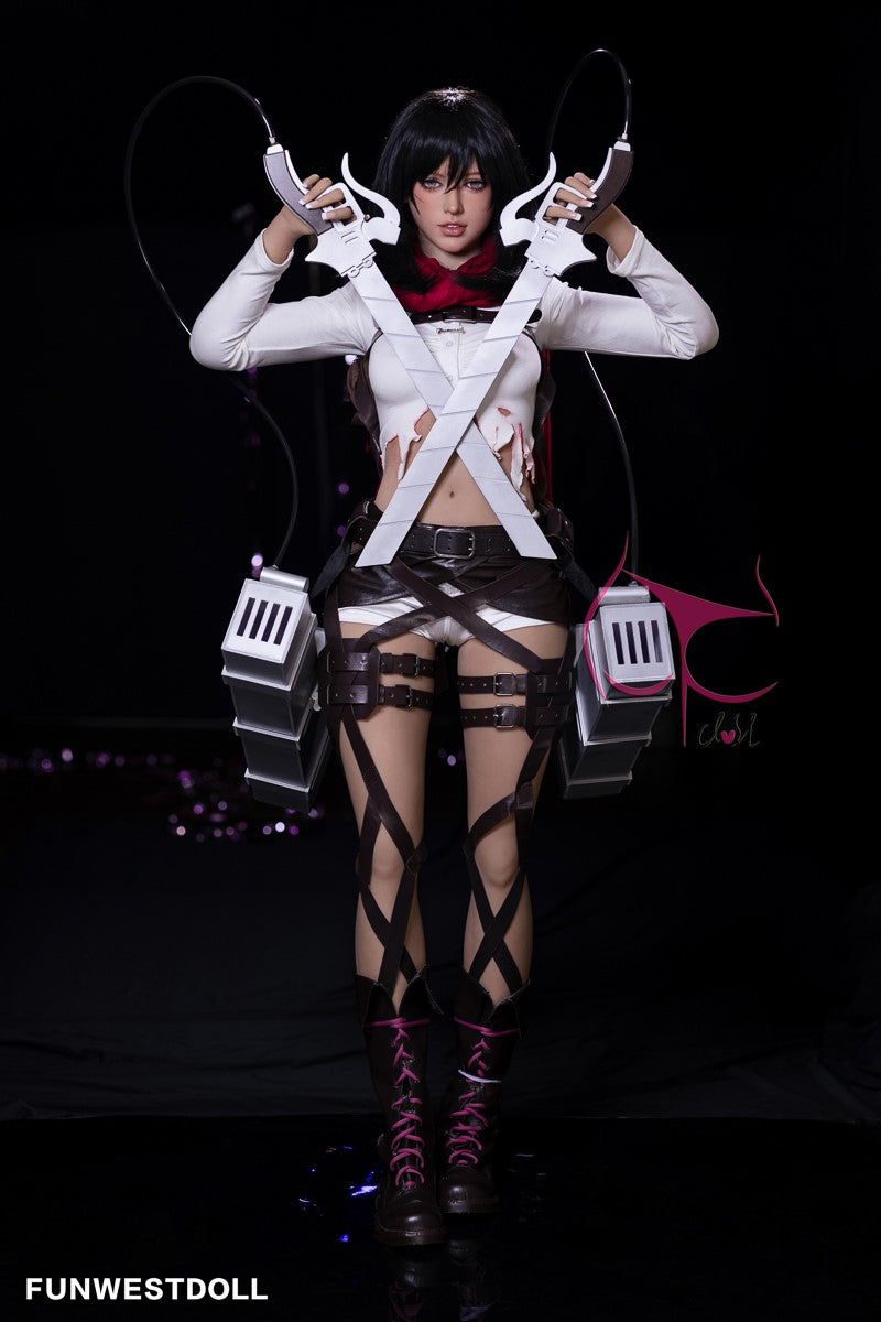 Mikasa Chloe bambola del sesso (FunWest Doll 159 cm Coppa A #035 TPE)