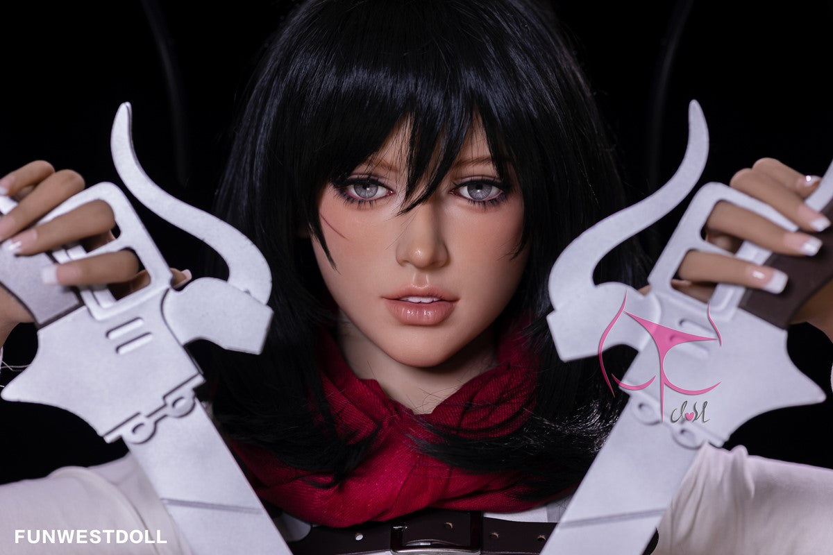 Mikasa Chloe Sex Doll (FunWest Doll 159 cm A-CUP #035 TPE)