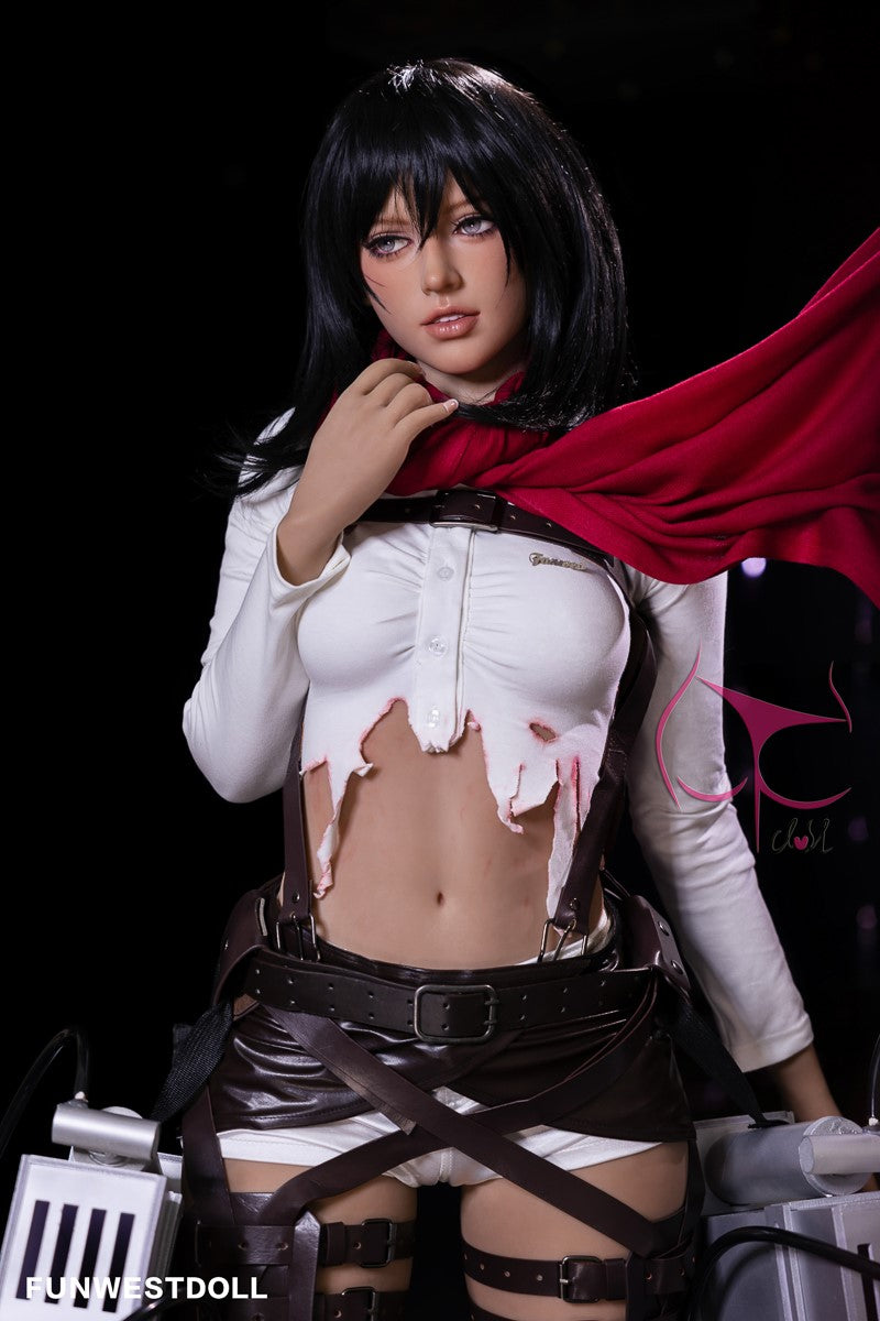 Mikasa Chloe Sex Doll (FunWest Doll 159 cm A-CUP #035 TPE)