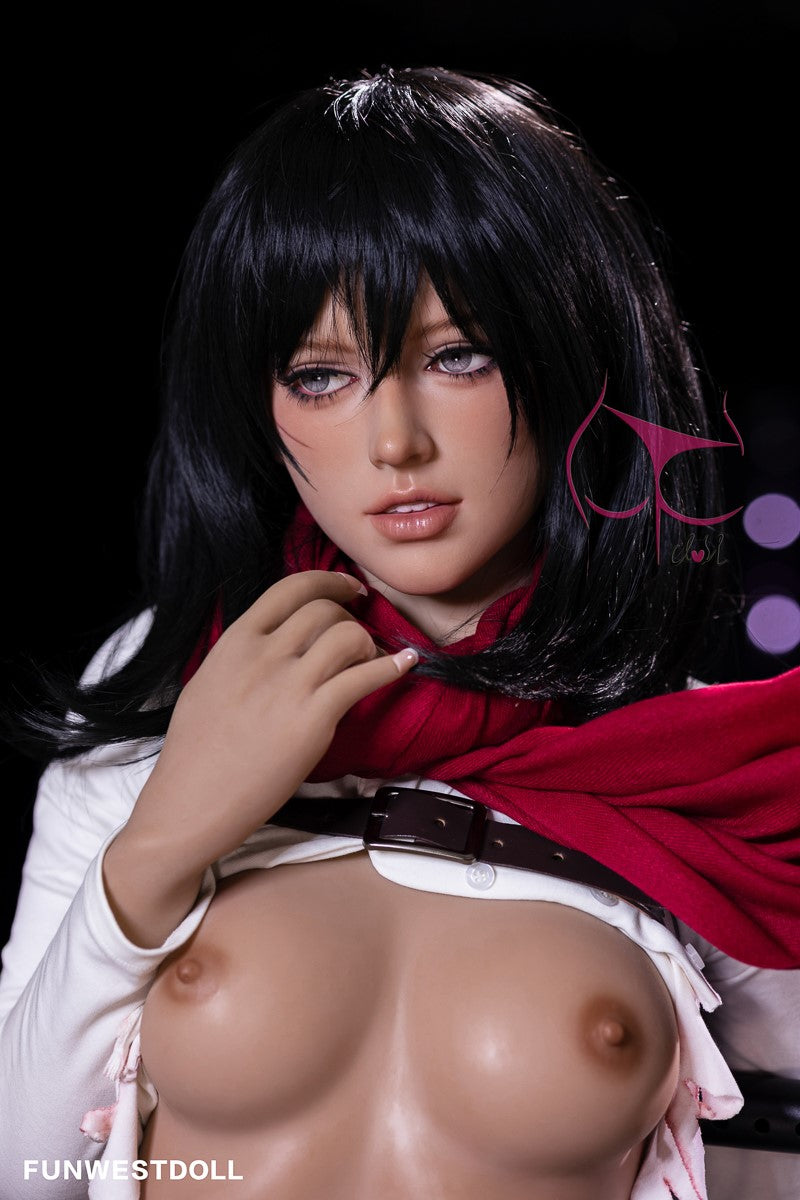 Mikasa Chloe Sex Doll (FunWest Doll 159 cm A-CUP #035 TPE)
