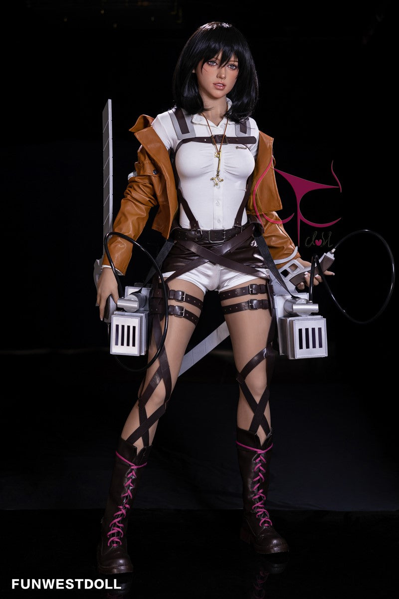 Mikasa Chloe Sex Doll (FunWest Doll 159 cm A-CUP #035 TPE)