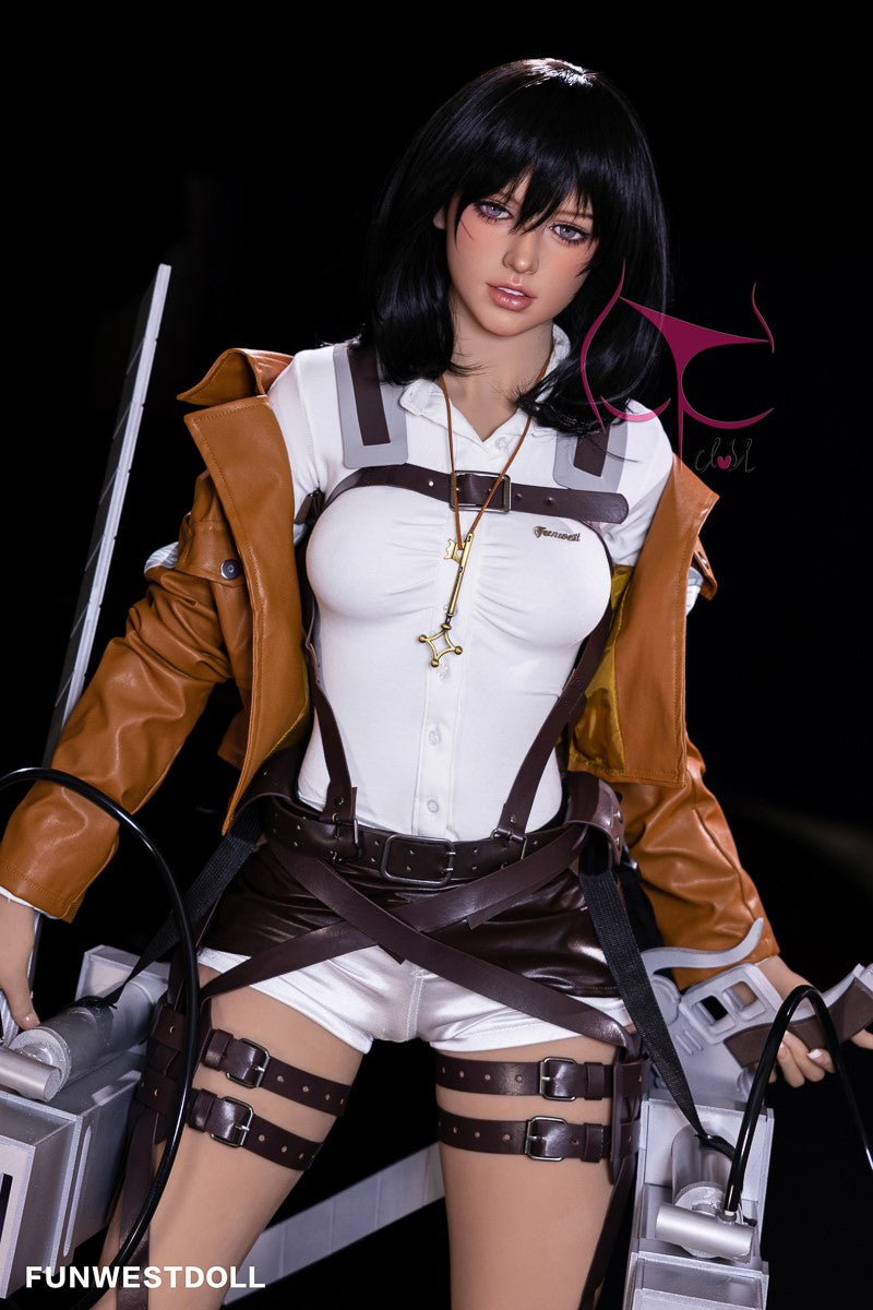 Mikasa Chloe Sex Doll (FunWest Doll 159 cm A-CUP #035 TPE)