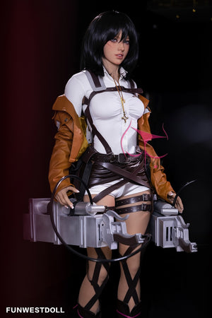 Mikasa Chloe Sex Doll (FunWest Doll 159 cm A-CUP #035 TPE)