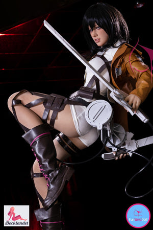 Mikasa Chloe Sex Doll (FunWest Doll 159 cm A-CUP #035 TPE)