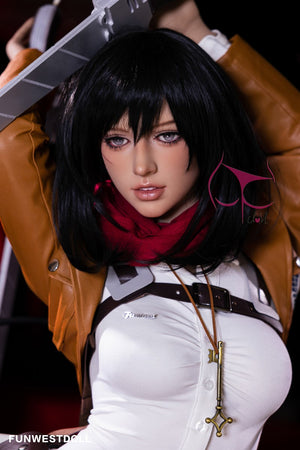 Mikasa Chloe Sex Doll (FunWest Doll 159 cm A-CUP #035 TPE)