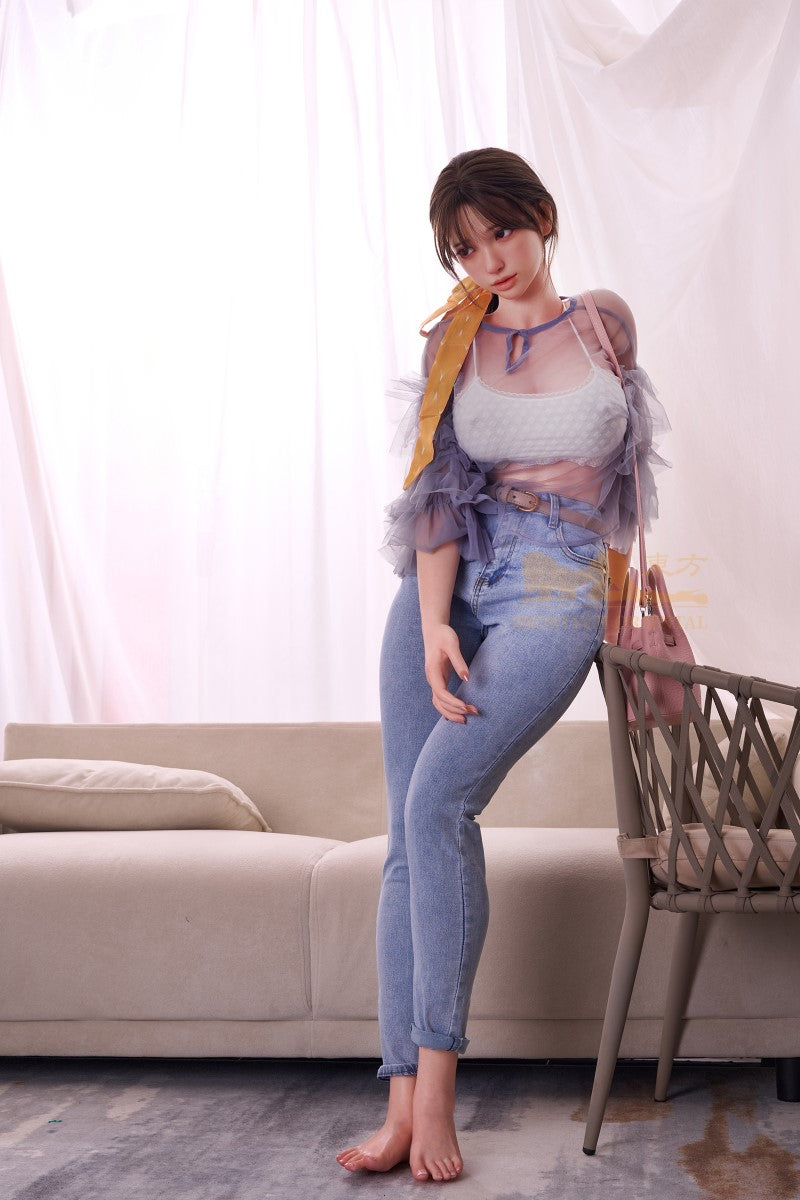 Bambola del sesso del gattino (Irontech Doll 161 cm Coppa D S32 in silicone)