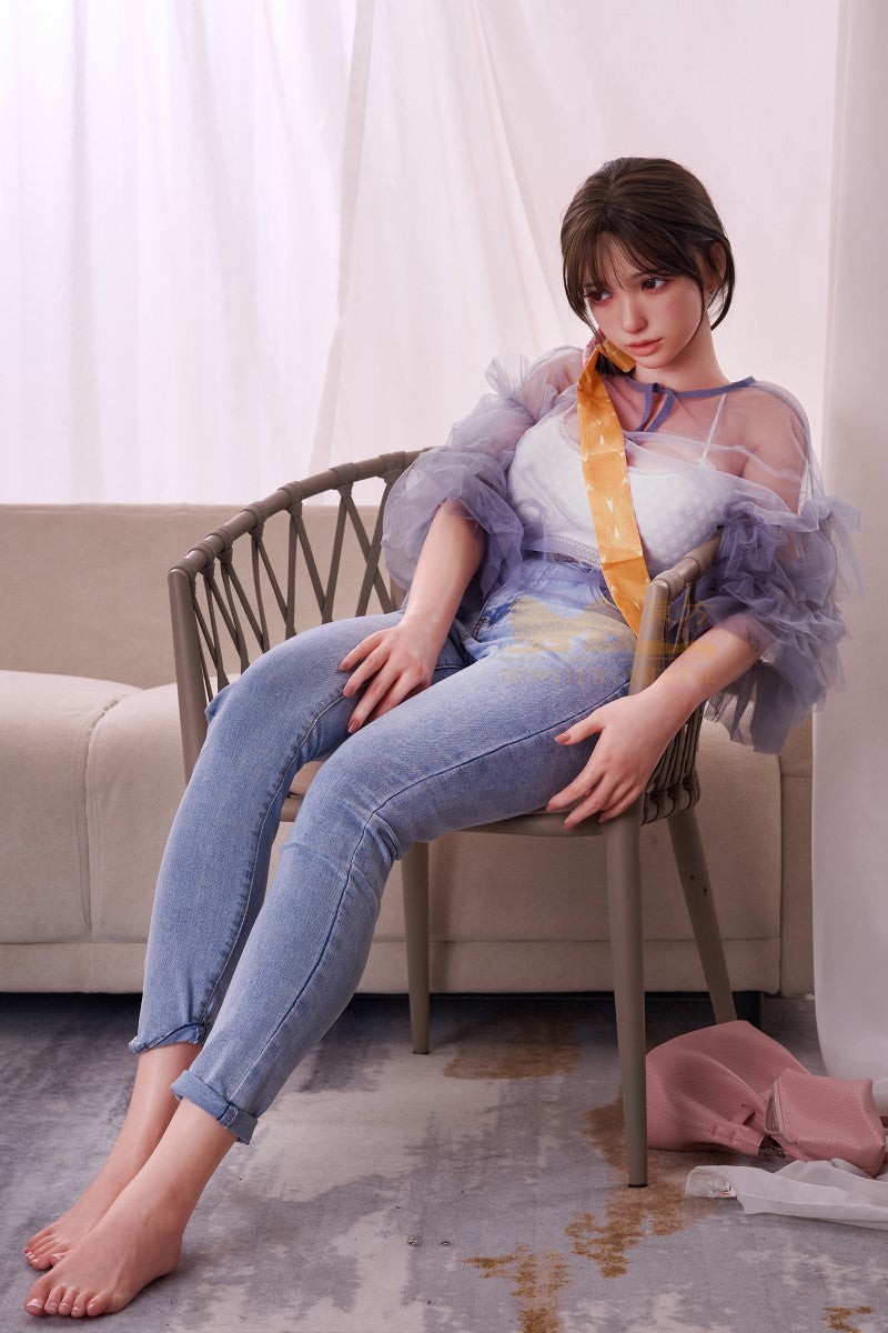 Bambola del sesso del gattino (Irontech Doll 161 cm Coppa D S32 in silicone)