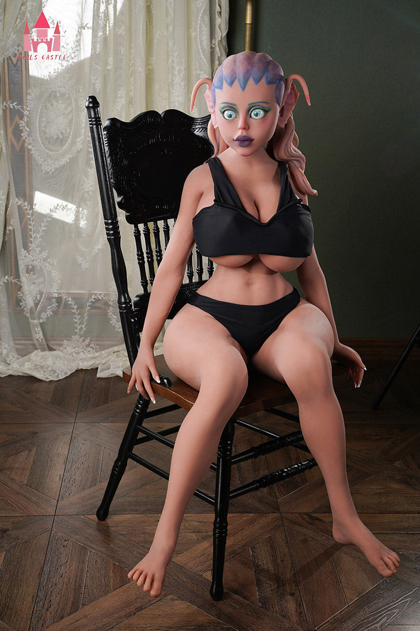 Celestia bambola del sesso (Dolls Castle Coppa H da 141 cm n. 10 TPE)