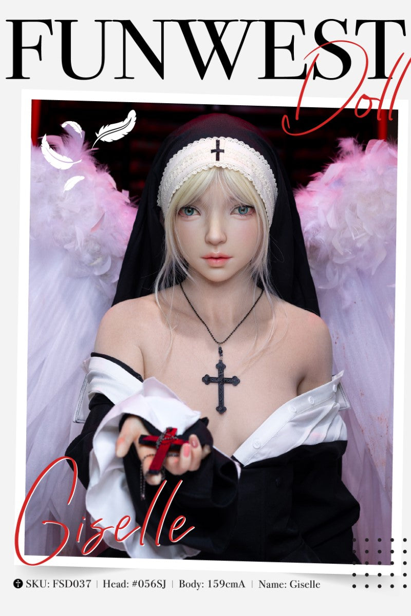 Giselle Sexdocka (FunWest Doll 159cm A-Kupa #056SJ RST Silikon)