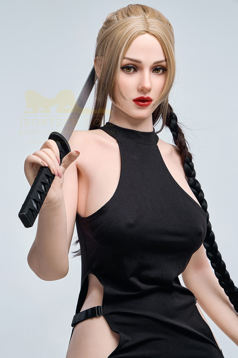 Bambola di sesso di Cenerentola (Irontech Doll Silicone S5 G-CUP da 159 cm)