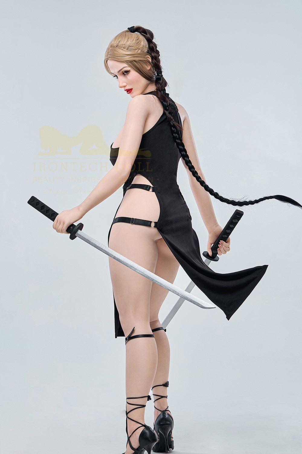 Bambola di sesso di Cenerentola (Irontech Doll Silicone S5 G-CUP da 159 cm)