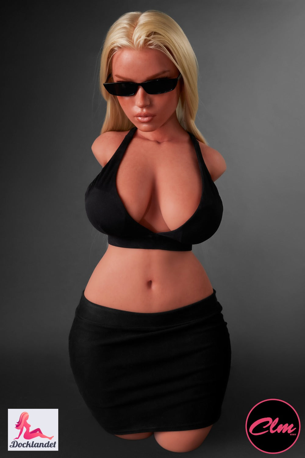 Fiora Torso bambola del sesso (Climax Doll ULW 100 cm Coppa E in silicone)