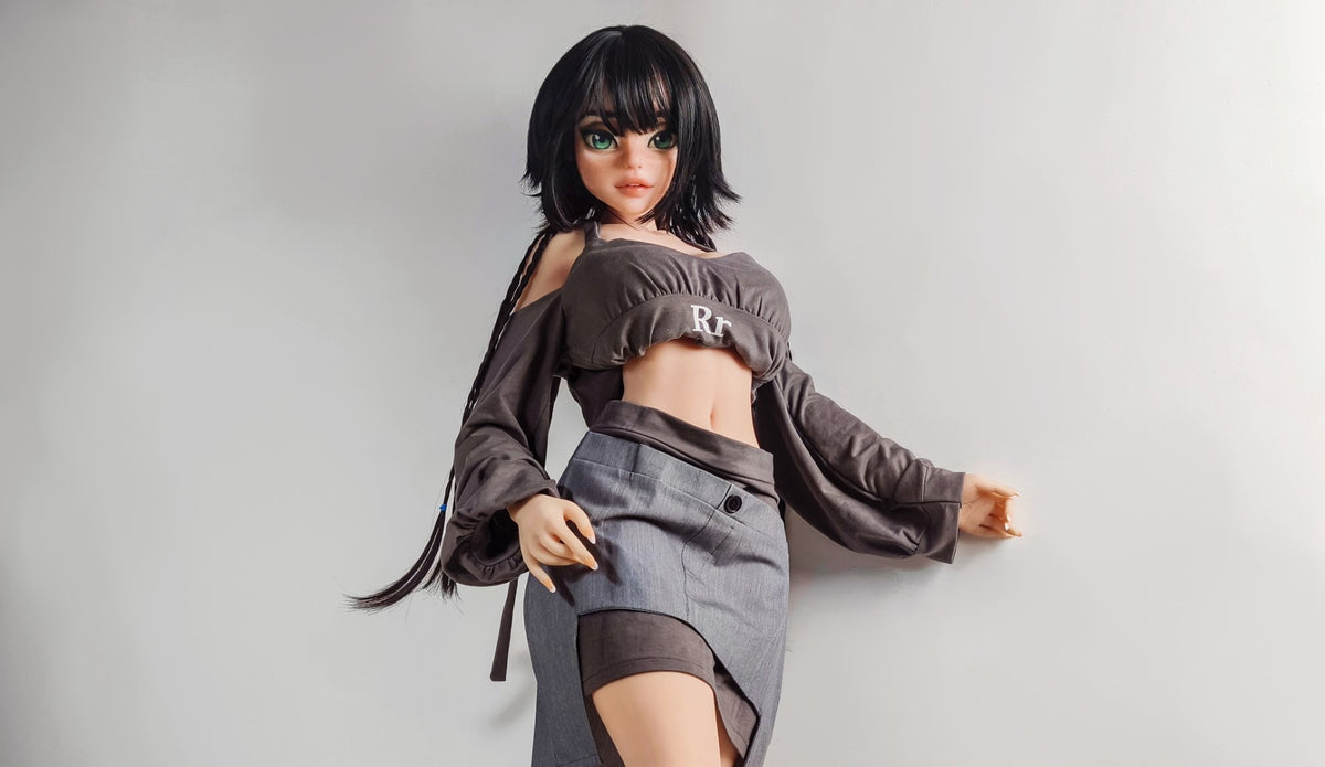 Chloe Miranda bambola del sesso (Elsa Babe 148 cm DHR009 Silicone)