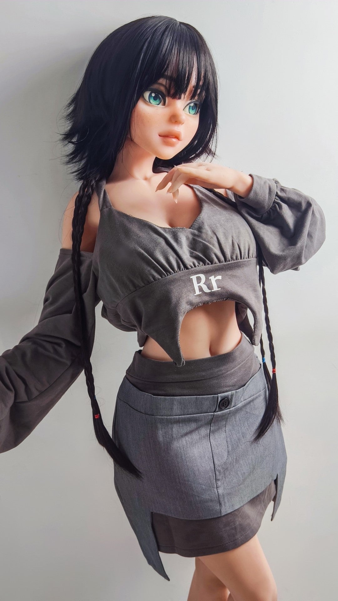 Chloe Miranda bambola del sesso (Elsa Babe 148 cm DHR009 Silicone)