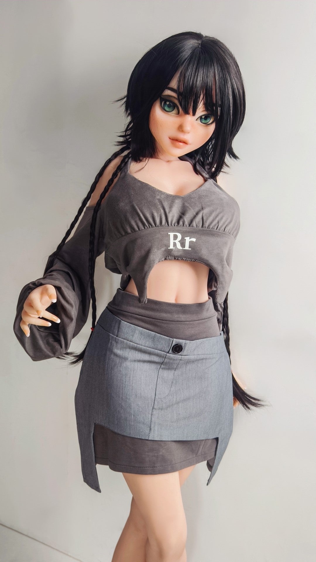 Chloe Miranda bambola del sesso (Elsa Babe 148 cm DHR009 Silicone)