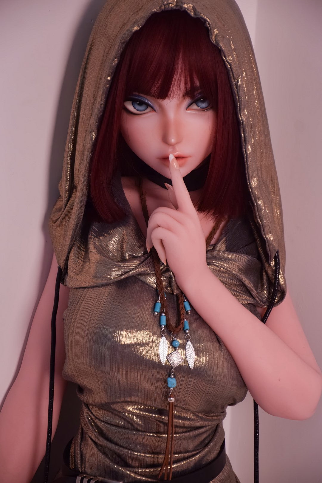 Camille Baker bambola del sesso (Elsa Babe 148 cm DHR011 Silicone)