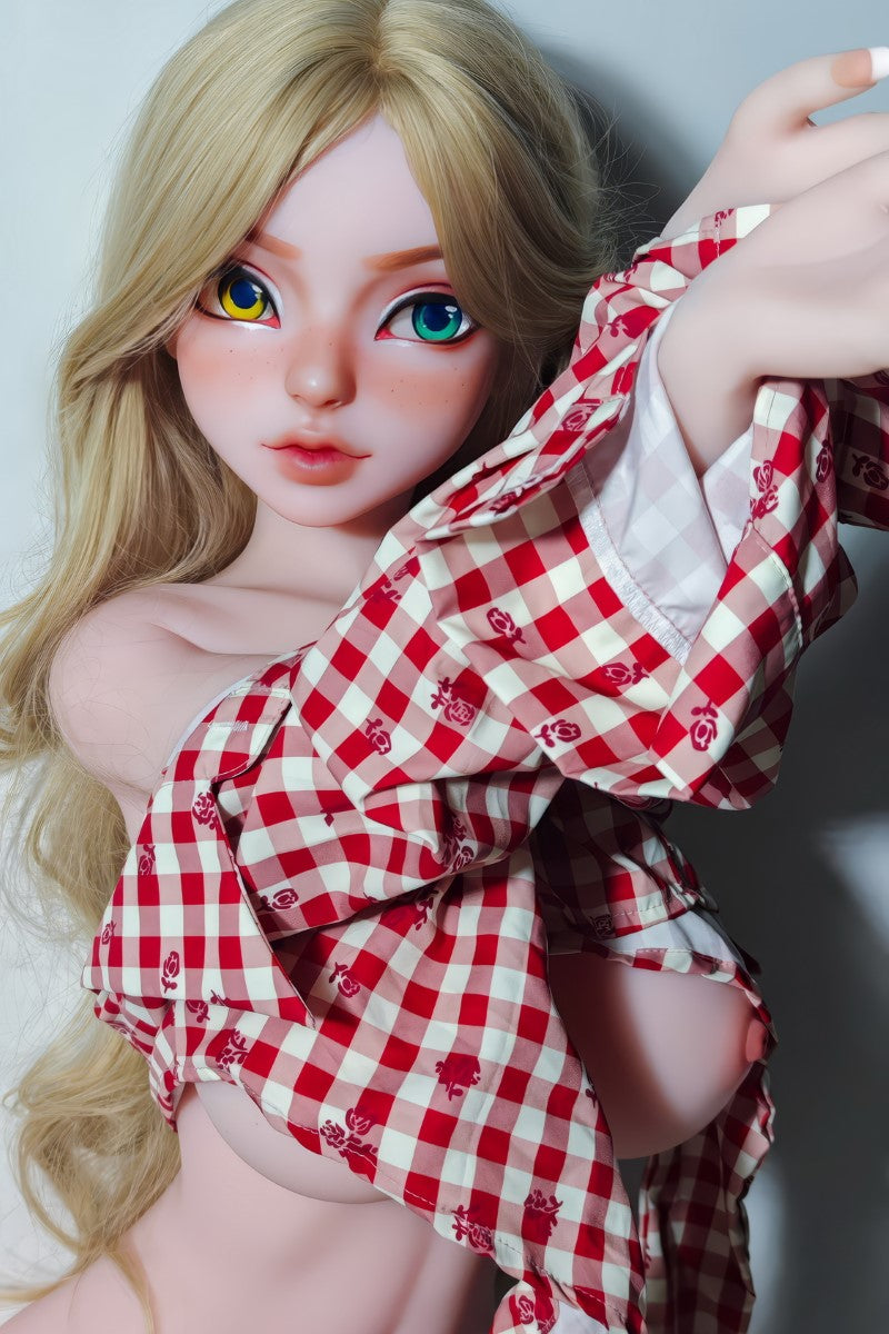 Jennifer Eden bambola del sesso (Elsa Babe 148 cm DHR012 Silicone)