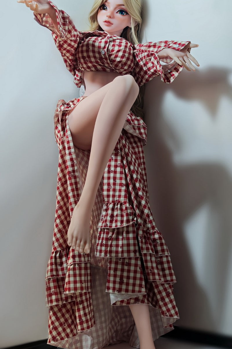 Jennifer Eden bambola del sesso (Elsa Babe 148 cm DHR012 Silicone)