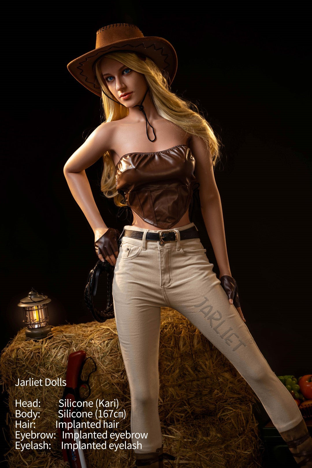 Bambola del sesso Kari (Jarliet 167 cm Coppa B in silicone)